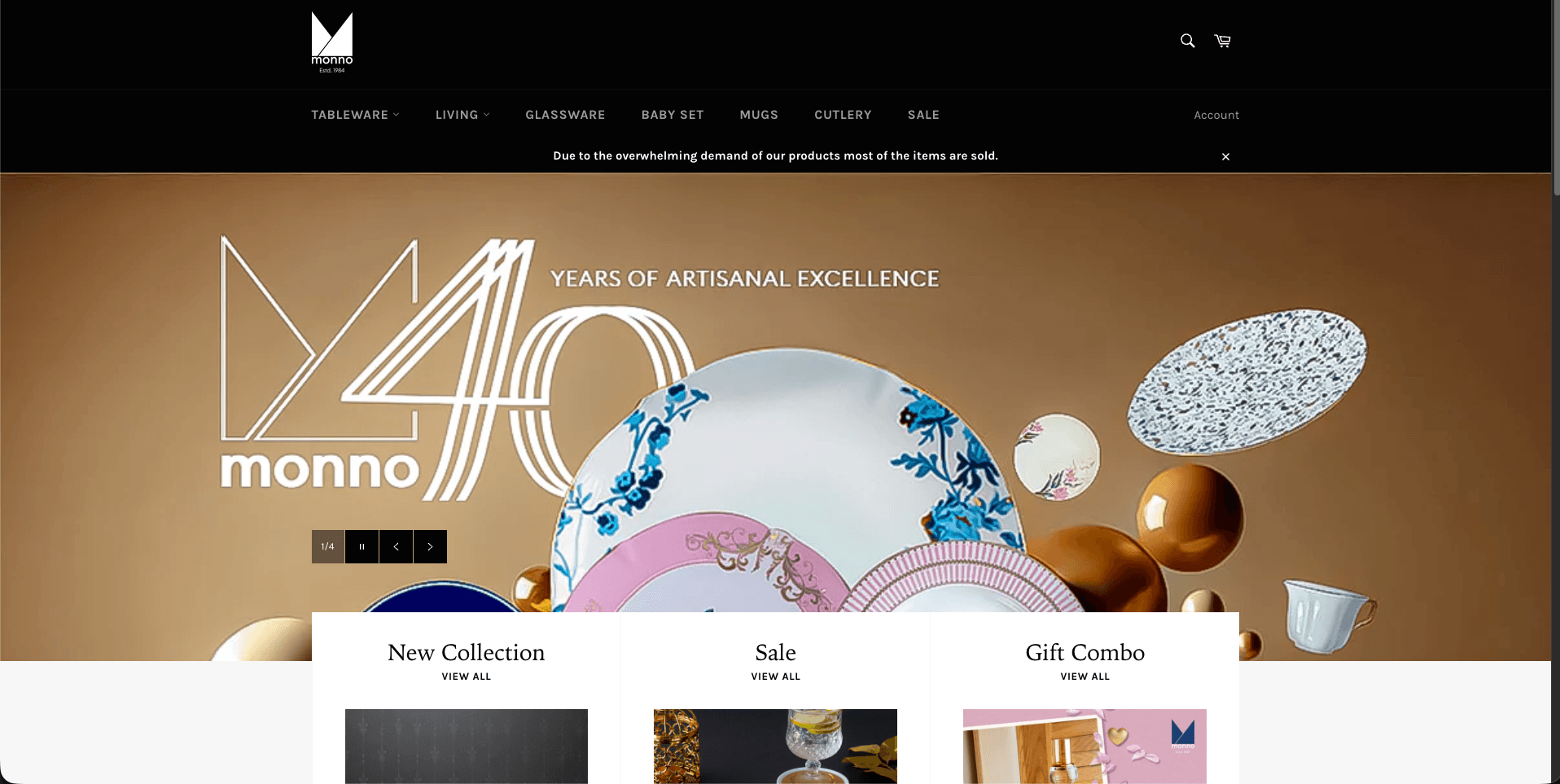 Monno Shop Shopify Custom Edits and Functionalities — image 1