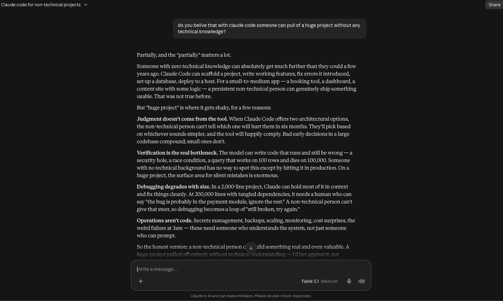 I asked Claude Can Claude Code Ship a Huge Project With No Coding — featured image